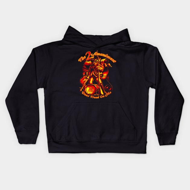 Don't Tread on Me Kids Hoodie by bobby189